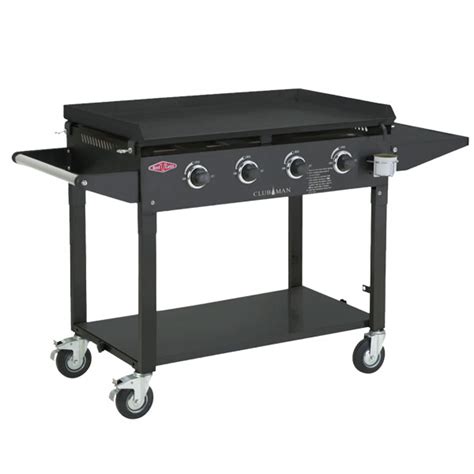 gas bbq with hot plate